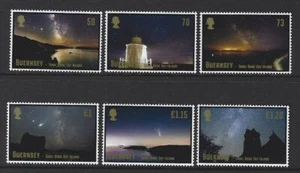 GUERNSEY 2021 SARK DARK SKY SET OF 6 UNMOUNTED MINT, MNH - Picture 1 of 1