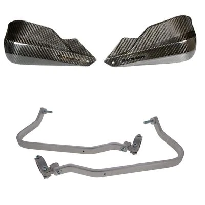 Kit de guardamanos y ajuste de fibra de carbono negro Barkbusters Zero DSR/X 2023 - 2024 Foto 1 de 4