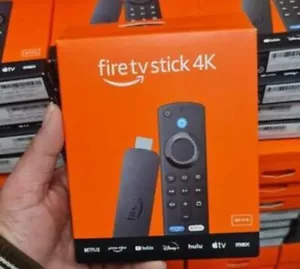 Amazon Fire Stick 4K Ultra HD TV Streamer With Alexa Voice Remote Control Model - Bild 1 von 4