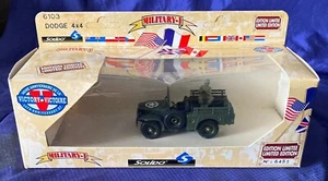 BG1258 Solido Diecast Military 6103 US Dodge 4x4 Weapons Carrier Truck WC51 NIB - Picture 1 of 7