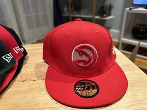 New Era 59Fifty NBA Atlanta Hawks Fitted Hat Size 7 1/4 Brand New 🔥 - Picture 1 of 1