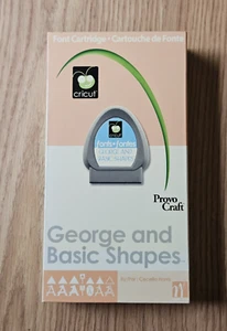 Cricut Cartridge "George And Basic Shapes" 29-0025 Provo Craft - Picture 1 of 3