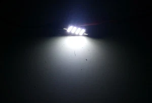 TWO 2 x White 42mm 12-SMD LED 212-2 578 DE440 FESTOON Dome Interior Light Bulbs - Picture 1 of 6