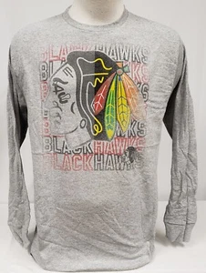 Brand New NHL Chicago Blackhawks Men's Long Sleeve Shirt - Picture 1 of 2