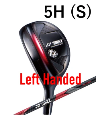 LEFT HANDED 2024 MENS YONEX EZONE GT HYBRID 5H 25° S-FLEX RK-04GT GRAPHITE w/HC - Image 1 of 4