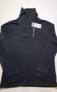 Lauren Ralph Lauren Damen Pullover Medium Schwarz 1/4 Zip - Bild 1 von 3