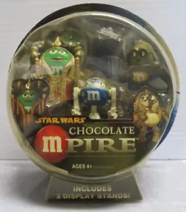 M&Ms Star Wars Mpire Figures Queen Amidala/R2-D2/C3PO (Green/Blue/Yellow) SEALED - Picture 1 of 6