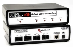 WHOZZ CALLING? 4 (De lujo) - ENLACE ETHERNET - NUEVO EN CAJA CON GARANTÍA -- Unidad de identificación de llamadas- - Imagen 1 de 1