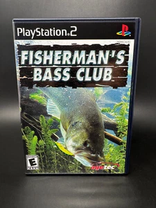 Fisherman's Bass Club (Sony PlayStation 2 PS2) *COMPLETE W/ MANUAL - TESTED* - Picture 1 of 3