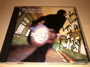 signed Doug MacLeod CD Unmarked Road album autograph booklet AudioQuest release - Picture 1 of 5