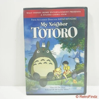 My Neighbor Totoro Studio Ghibli (DVD, 2004, 2-Disc Set) New/Sealed - Image 1 of 4