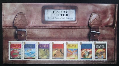 Great Britain GB UK - "HARRY POTTER" Stamps + Mini Sheet Presentation Pack 2007 - Image 1 of 4