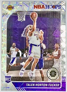 2019-20 Panini Talen Horton Tucker argento Prizm Laser Rookie NBA Hoops Premium - Foto 1 di 3