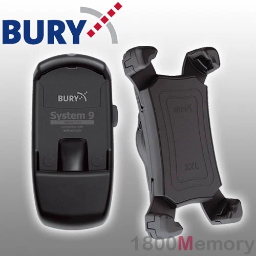 Bury S9 System 9 Active Cradle Universal 3XL + Base Plate Car Kit Charger Dock  - Image 1 of 1