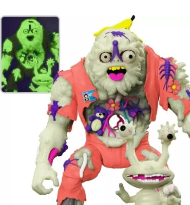 TMNT ULTIMATES GLOW-IN-THE-DARK MUCKMAN AND JOE EYEBALL (NYCC EXCLUSIVE) SUPER7 - Image 1 of 3