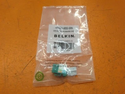 ⭐️⭐️⭐️⭐️ Belkin R6D024-AB5E-GRN Cat5e домкрат для трапецеидальных камней 568A/568B зеленый - Изображение 1 из 3