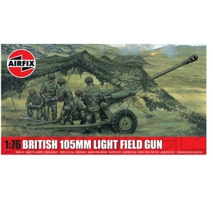 AIRFIX 1:76 Scale British 105 Mm Light Field Gun  a02332 - Picture 1 of 1