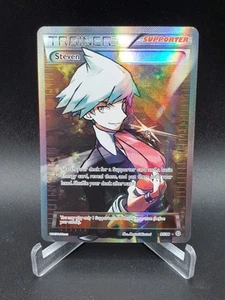 Pokémon XY Ancient Origins Holo Karte Steven Full Art 95/98 NM-/LP+ - Bild 1 von 2