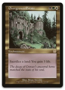 Overgrown Estate #113 (LP) Apocalypse APC Magic MTG - Picture 1 of 2