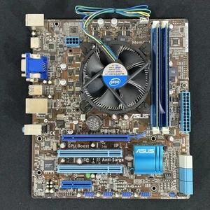 PŁYTA GŁÓWNA/CPU/RAM COMBO: ASUS P8H67-M LE LGA 1155 + Intel i5 2500 + 8GB DDR3 - Zdjęcie 1 z 9