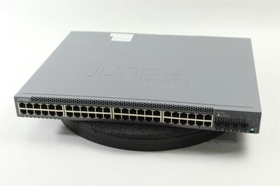 Juniper EX3400-48P 48-Port PoE+ Network Switch w/ 2xPSU - Image 1 of 4