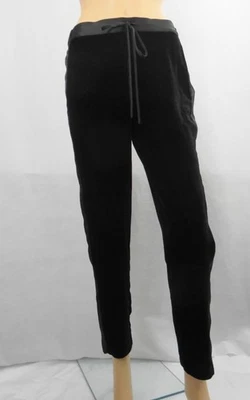 Nuevo Vestido Josie Natori Terciopelo Seda Pantalones Cordón Negro Talla XS NUEVO CON ETIQUETAS $395 Foto 1 de 4