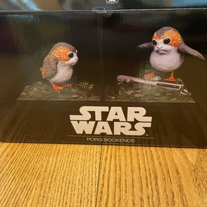 Star Wars Diamond Select Toys Gentle Giant Porg bookends Limited Edition 284/500 - Picture 1 of 13
