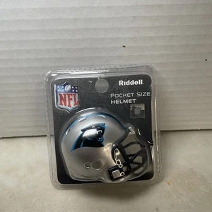 Carolina Panthers Pocket Pro Riddell NFL Helmet Speed Style New in Clamshell - Picture 1 of 3
