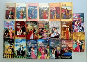 Lot 20 Vintage JOAN SMITH Regency Romance pbs Lady Madelines Folly True Lady 1st - Picture 1 of 2