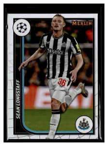 2023-24 Merlin UEFA Club Competitions #86 Sean Longstaff Refractor - Picture 1 of 2
