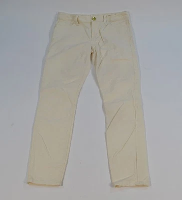 Pantalones para mujer Banana Republic crema cachemira jacquard ajustados 28 algodón spandex Foto 1 de 4