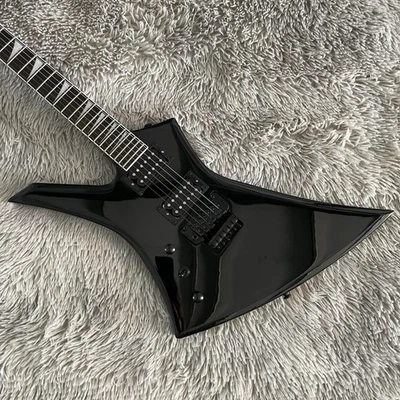 Custom Jackson Kelly Explor Electric Guitar Left-Handed Black Mahogany Body - Image 1 of 4