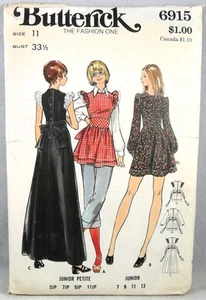 Butterick 6915 Dress or Smock, bust 33.5 - Picture 1 of 2