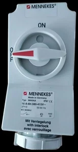 MENNEKES 5603A Industrie Verriegelungssteckdose 16A 3P+E - Bild 1 von 4