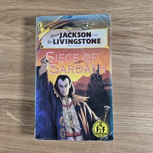 Siege of Sardath 1st/2nd GOLD FOIL EDITION! Fighting Fantasy Puffin - Imagen 1 de 12