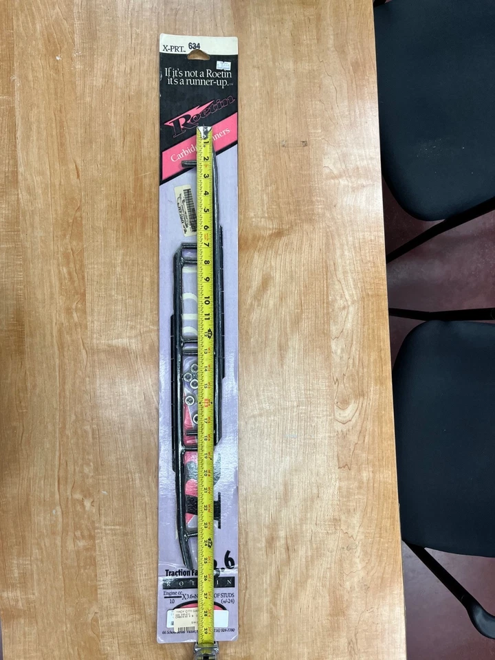 New Roetin 9" carbide runners #XPRT-634 fits Yamaha 8DF-23731-00-00 Foto 1 de 1