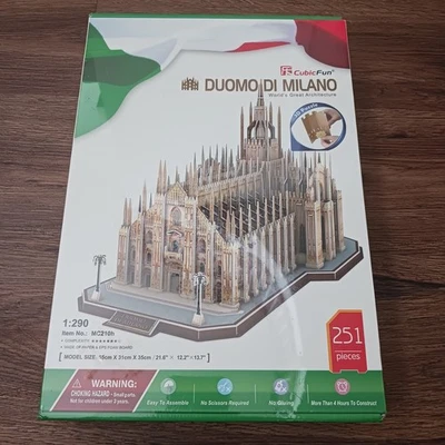 NEW CubicFun 3D Puzzle Milan Cathedral - Duomo Di Milano Italy 251pc - Image 1 of 3