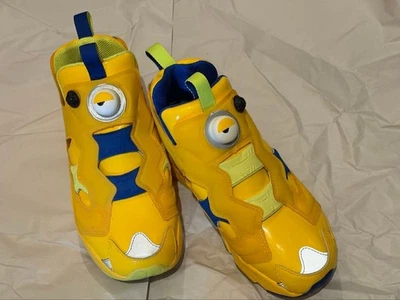 Zapatillas para mujer Reebok Instapump Fury Minions Collab 24,5 cm amarillas casi nuevas Foto 1 de 4