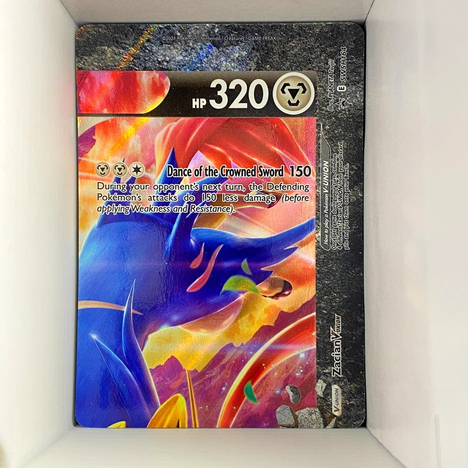 Zacian V-UNION SWSH164 SWSH: Sword & Shield Promo Cards Promo Holo English - Image 1 of 1