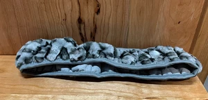 Grau Kunstfell Winter Stirnband Ohrenwärmer Damen Strick gefüttert One Size - Bild 1 von 3