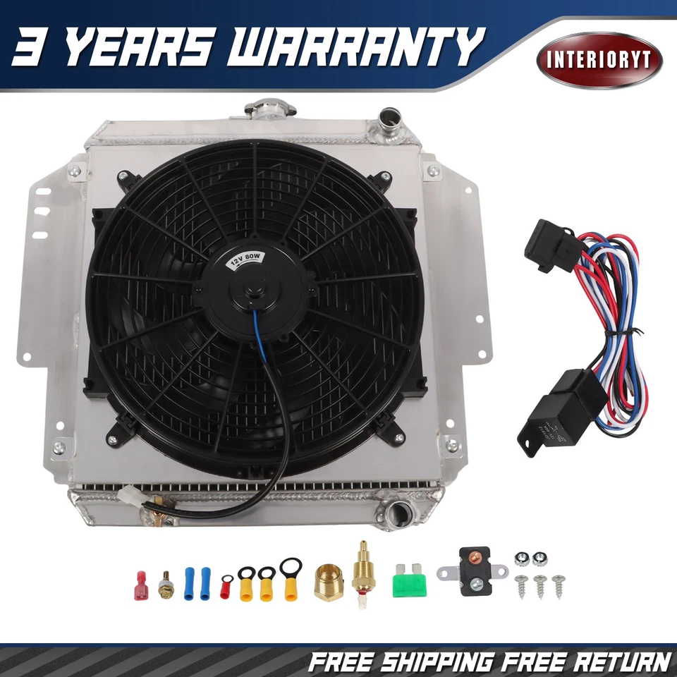 VENTILADOR RADIADOR+CUBIERTA 14" 90W PARA SUZUKI SAMURAI/CHEVROLET SJ413 1984-1998 1,3 L MT Foto 1 de 4