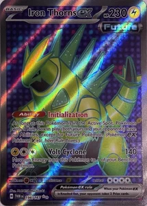 Pokemon TCG Iron Thorns ex 196/167 Twilight Masquerade - Picture 1 of 2