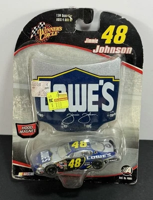 1/64 NASCAR Diecast, Jimmy Johnson #48, Lowe’s Chevrolet, Winners Circle Nuevo Foto 1 de 4