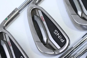 Ping G25 Eisen / 5-PW+SW / Green Dot / Regular Flex Ping CFS Stahlschäfte - Bild 1 von 7