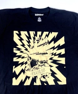 Kidrobot x ilovedust T-Shirt Black Graphic Design Limited Edition 104/200 Size L - Picture 1 of 8