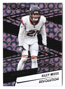 2025 Panini Revolution Riley Moss #108 Groove Parallel Broncos - Bild 1 von 2
