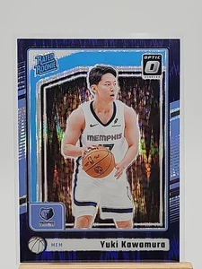 Yuki Kawamura 2024-25 Panini Donruss Optic RC Purple Shock Rated Rookie #287 - Bild 1 von 2