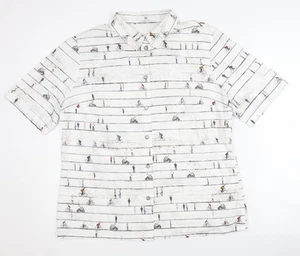 Peter Hahn Unisex White Button-Up Shirt - Size 14 - Picture 1 of 12