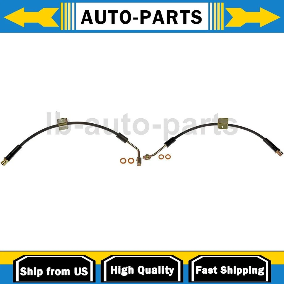 Передний тормозной шланг 2x для Hummer H3 2007-2010 Hummer H3T 2009-2010 - Изображение 1 из 4