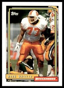 1992 Topps Mark Wheeler Rookie Tampa Bay Buccaneers #705 - Picture 1 of 2